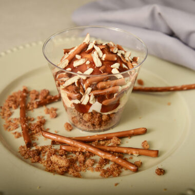 Nana's Cheesecake - Caramel Pretzel