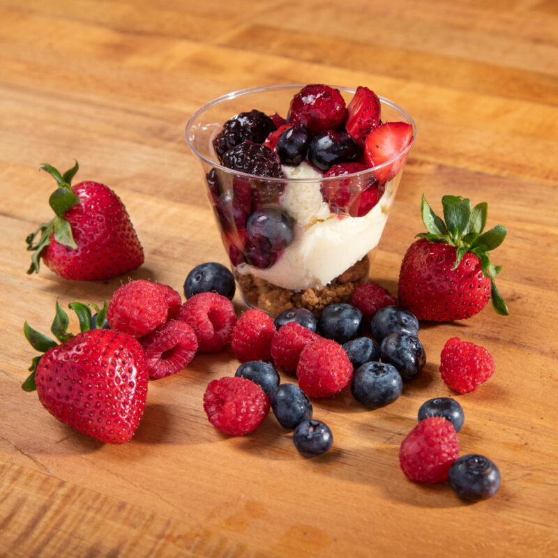 Nana's Cheesecake Sundae - Mixed Berry Nana's Cheesecake Sundae - Mixed Berry